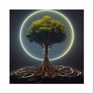 Yggdrasil World Tree of Life Posters and Art